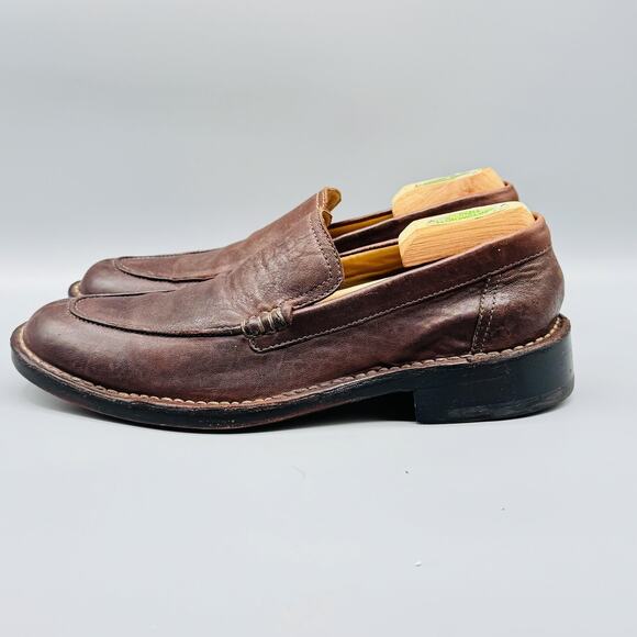 Cole Haan Shoes Mens 9 Brown Leather Loafers Slip On Dress Classic Comfort main image 9
